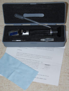 alcohol content determination kit - scope of supply