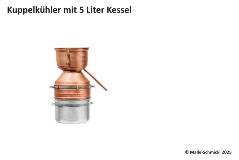FLEXI Kuppelkühler mit 5 Liter Kessel